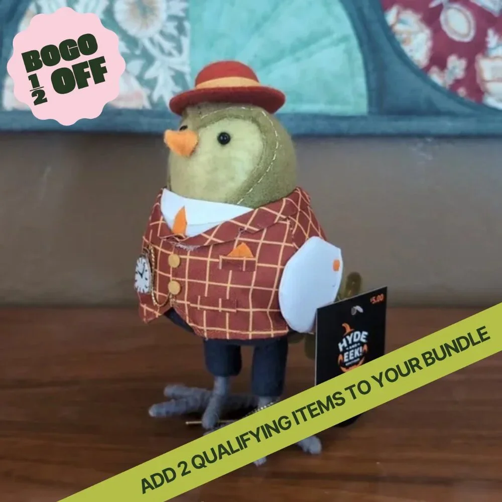 Target Halloween Hyde and Eek! Featherly Friends Oats NWT 2023 - Picture 1 of 4